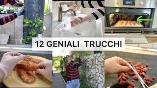 12 GENIALI TRUCCHI CASALINGHI | IDEE PER LA VITA QUOTIDIANA, COSÌ RISPARMI SOLDI E FATICA