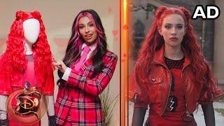 AD | Descendants: The Rise of Red | Red's Costume with Kylie Cantrall | @DisneyDescendants