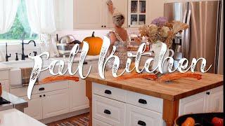 Cozy Autumn Kitchen | EARLY FALL Clean and Decorate with Me 2024