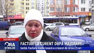 FACTURI LA CURENT DUPĂ MAJORARE