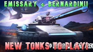 Emissary AAT-60 and Bernardini CCL X1 New Tonks to Play!  Wot Console - World of Tanks Modern Armor