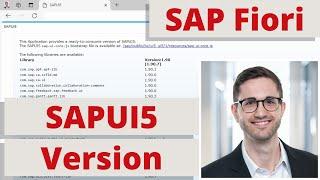 Check SAP Fiori Version - SAPUI5 Version