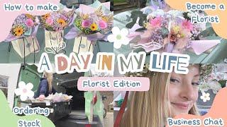 How to become a florist | A day in my life as a florist in the UK