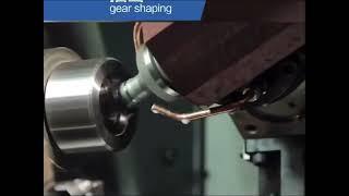 gear shapping live turret, power turret, live tool holder, power tool holder,slant bed cnc lathe