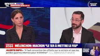 David Guiraud recadre un plateau TV sur le communautarisme