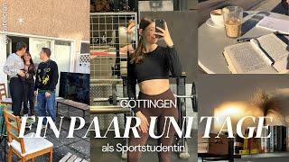 UNI VLOG   wie ist es in Göttingen zu studieren? reset Wochenende, EM Start, kochen, lesen ll Liza