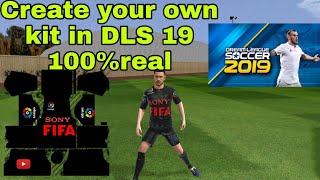 How to Create your Own kits in DLS 19/Dream league soccer 2019