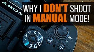 Why I DON'T Shoot in MANUAL Mode 90% of the time! My Aperture Priority Hacks.