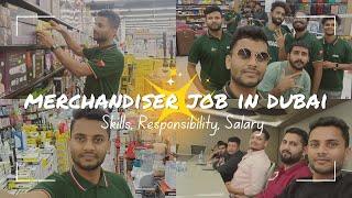 Merchandiser Job in Dubai( Skill, responsibility, salary @Nadeeminfopoint