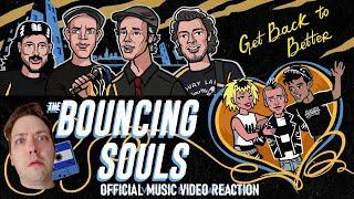 SHORT AND SWEET | The Bouncing Souls - Back To Better | Official Music Video Reaction!