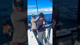 Wahoo bite  Ace of Spades️ #fishing #floridakeys #fish #wahoo #fishinglife
