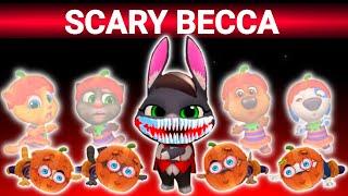 SCARY TALKING BECCA  | MY TALKING TOM FRIENDS HORROR VIDEO 