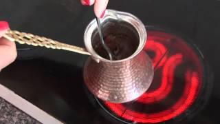 How to prepare Arabic or Turkish Coffee for Coffee Cup Reading ️