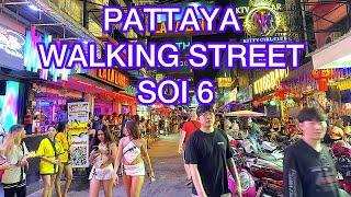 Walking Street Pattaya 2025  Must-See Nightlife & Soi 6 Tour!