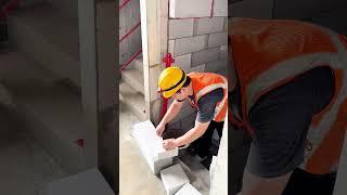 Wall-building hand saw #tool #tools #hardwaretool #workers #worker #handsaw #buildawall #trowelman