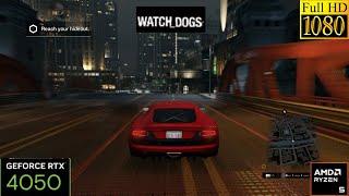 Watch Dogs Test On HP Victus 15 Amd Ryzen 5 8645HS | RTX 4050