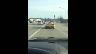 2015 Corvette Z06 on the road