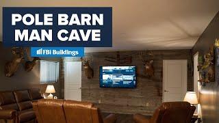 The Ultimate Pole Barn Man Cave