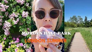 Exploring Morden Hall Park on a Sunny Day in London.