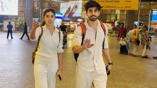 Eisha Singh With Boyfriend Avinash Mishra Spotted At Airport  | MS shorts