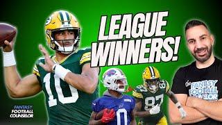 5 Must Draft Fantasy Football League Winners 2024!