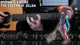 Mipha's Theme - The Legend of Zelda - Fingerstyle Guitar Tutorial + TAB