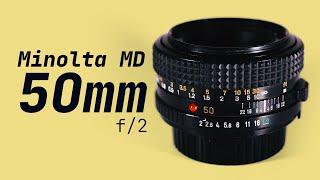 Minolta 50mm f/2 MD – Vintage Lens Review with @MarcoAries