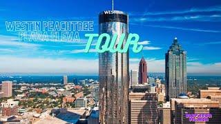 FULL hotel tour The Westin Peachtree Plaza Hotel Atlanta GA