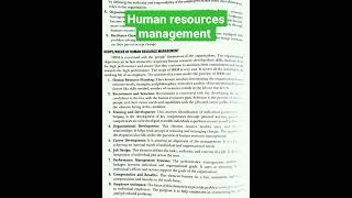 Scope of Human resources management  #shorts #study #video #shortvideo #bcom #bba #mba #mcom #cma