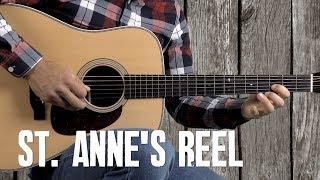 St. Anne's Reel - Guitar Lesson - Flatpicking Fiddle Tune
