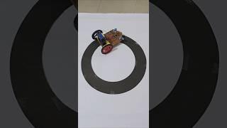 How to make Black Line Follower Robot using ir sensor and dc motor with transistor