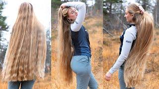 RealRapunzels | A Long Haired Forest Hike (part 2) Photoshoot (preview)