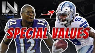 Cowboys' SPECIAL TEAM VALUES  + Double STANDARDS