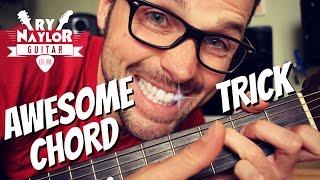 Guitar Fretboard Tricks - Learning Chords Faster Up and Down The Fretboard