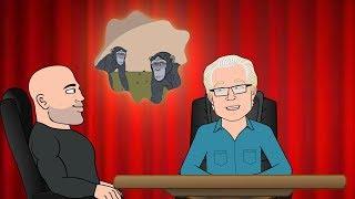 The Hippie And The Chimp Moment - JRE Toon