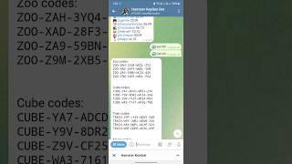 telegram bot free key promo code Hamster combat all game