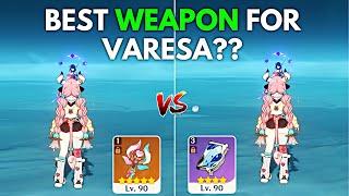 Widsith vs Vivid Notions!! Best Weapon for Varesa? Genshin Impact