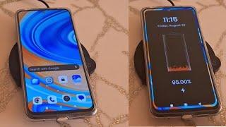 Redmi note 9 PRO MAX wireless charging test | Does Redmi note  9 PRO MAX support wireless charging