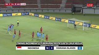 PESTA GOL ▪ TIMNAS INDONESIA U17 VS MARIANA UTARA ▪ Kualifikasi Piala Asia U17 2025 ▪ ilustrasi