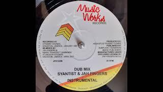 HOPETON LINDO - Road Block / SYANTIST and JAH FINGERS - Dub Mix / Instrumental 1985