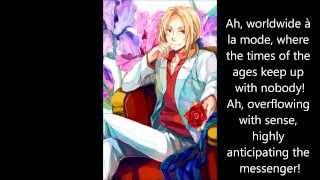 (APH) ~ France ~ Ah, Worldwide à la Mode FULL English Lyrics