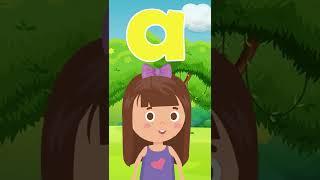 VOCAL A para niños de 2 a 3 años #shorts