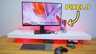 Activate Desktop Mode on Google Pixel 9 with External HDMI Monitor