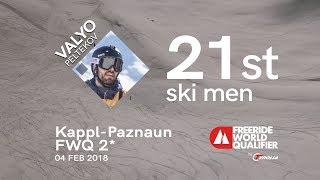 Valyo Peltekov @ Kappl-Paznaun FWQ 2* 2018