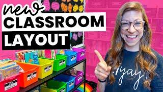 New Classroom Setup AGAIN (Rearranging Furniture) | Falling in Love With Teaching Again VLOG 48