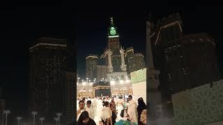 Makkah haram sharif jumrat ke Raat mashallah subhanallah #masjidalharambeautifulview #travel #aseer