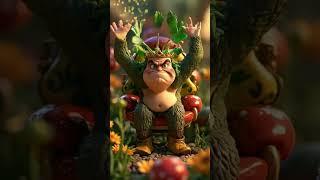 Buttony Fibear VS Green Fatty Avy Planty