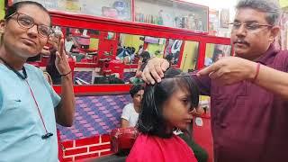 Extremely/Straight Best Girl Haircut/2022| Best Sort girl haircut /indian barber