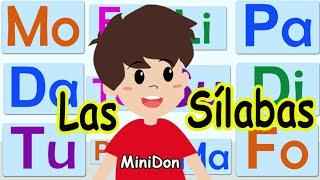 Aprende a leer con MiniDon! Las sílabas para niños! Aprende a leer y escribir!