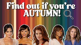 Autumn Color Palette: How to Tell If Autumn Colors Are Perfect for You!